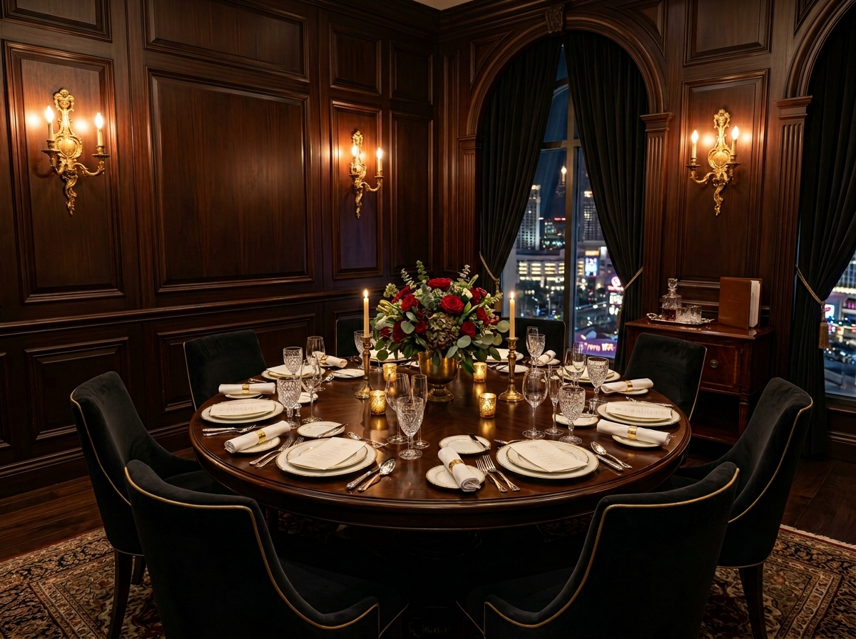 Private dining room at Southern Crown